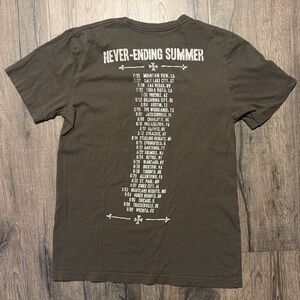 Never-Ending Summer Brown Short Sleeve Tee